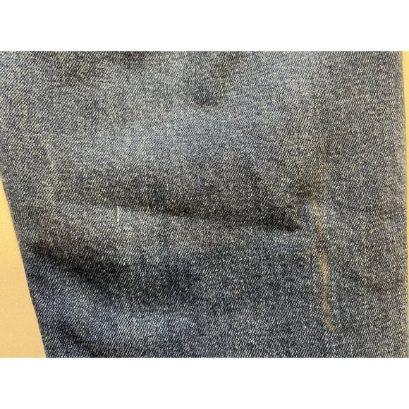 Noend Denim jeans womens 29 28 x 28 slim button fly high rise made USA blue work - Picture 12 of 16